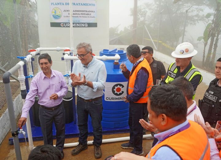 Jerusalén Alto proyecto agua potable gracias a la mineria responsable