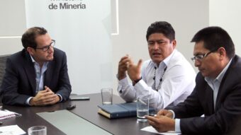 La Conaie destaca el diálogo sobre temas mineros