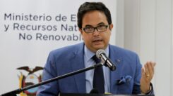 Xavier Vera Grunauer viceministro de minas ecuador