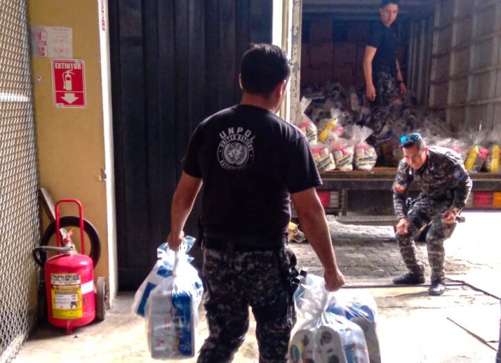 Cámara de Minería del Ecuador realizó una donación de alimentos