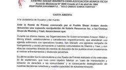 Comunidades Shuar Mining Watch