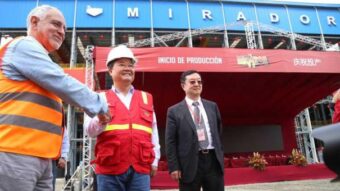 Ecuador inició extracción de cobre a gran escala en el proyecto Mirador