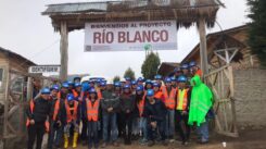 Proyecto minero Río Blanco recibió la visita de 30 estudiantes